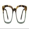 Scojo New York Westchester Reading Glasses, Handmade Scratch Resistant Readers for Women and Men, Green Tortoise +1.75 view 2