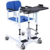 BDTTUG Mobile Commode Chair, Shower Chair Commode Chair with Wheels Adjustable Height (Hydraulic Pump) Portable Commode... view 1