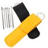 FRCOLOR 12sets Earwax Tools Portable Cleaning Kit Ergonomic Ear Cleaning Instruments Protective to Carry and Store for Ear view 3