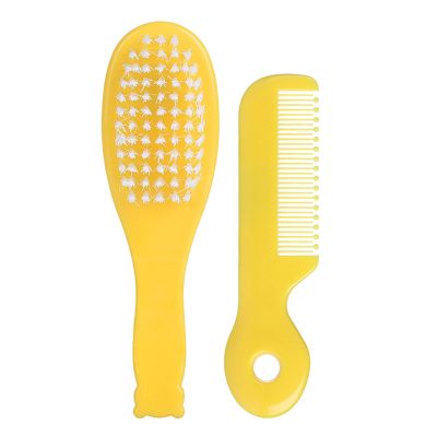 Brush & Comb Set Children Hair Brush Soft Nylon Bristle Caps Hair Brush For Toddler Infant Head Massage