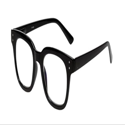 Calabria R785 Pantho Blue Light Reading Glasses +2.75 Black Men Women Trendy Single Power Computer Readers Chic Spring Hinge