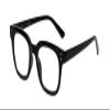 Calabria R785 Pantho Blue Light Reading Glasses +2.75 Black Men Women Trendy Single Power Computer Readers Chic Spring Hinge view 1