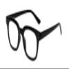 Calabria R785 Pantho Blue Light Reading Glasses +2.75 Black Men Women Trendy Single Power Computer Readers Chic Spring Hinge view 2