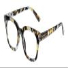 Calabria R785 Pantho Blue Light Reading Glasses +2.25 Blue Quartz/Brown Black Men Women Trendy Single Power Computer Readers view 1