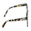 Calabria R785 Pantho Blue Light Reading Glasses +2.25 Blue Quartz/Brown Black Men Women Trendy Single Power Computer Readers view 4