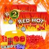 (PACK OF 2) Hot Cinnamon Original Hard Candy Flavored - Total of 10.8oz Candies (Packaging May Vary) - Comes With One Bus Resealable ZipBag view 2