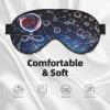 Abstract Science Chemistry Print Eye Covers Soft Eye Masks for Sleeping Cute Sleep Nask Blackout Travel Sleep Blindfold for Men & Women view 3