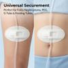 30 Pack Statlock Catheter Holder,Catheter Stabilization Device,Catheter Urinary Leg Bag Legband Holder Sticker,Adhensive Catheter Leg Strap Hook and Loop,Catheter Supplies, White view 4