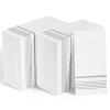 600 Pack Paper Dinner Napkins, Absorbent Paper Napkins, Premium Quality Guest Towels, 2-Ply Disposable Hand Towels for Kitchen, Events, Parties or Events (Silver) view 1