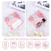 DGAZ Sanitary Napkin Storage Bag, Period Bag for Teen Aged Girls, Portable Period Bag for Panty Liners/Menstrual Cup/Small TamponsMini Makeup Bag for Purse(Blooming) view 2