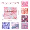 DGAZ Sanitary Napkin Storage Bag, Period Bag for Teen Aged Girls, Portable Period Bag for Panty Liners/Menstrual Cup/Small TamponsMini Makeup Bag for Purse(Blooming) view 4