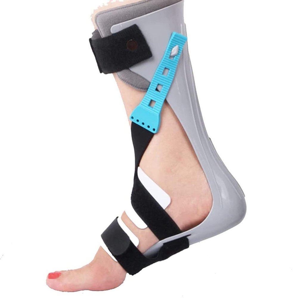 HDXWIFD Foot Drop Orthosis, Drop Foot Support Splint, Ankle and Foot Orthosis Support Drop Foot Support Splint, Foot and Ankle Orthosis Support for Hemiplegia Shoes