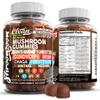 15in1 Mushroom Gummies with Lion's Mane Turkey Tail Cordyceps Reishi Chaga Sweet Toot Maitake Meshima Poria Cocos Shiitake Tremella, Oyster Agaricus Mushrooms for Men and Women Supplement Clean Nutra view 1