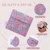 DGAZ Sanitary Napkin Storage Bag, Period Bag for Teen Aged Girls, Portable Period Bag for Panty Liners/Menstrual Cup/Small TamponsMini Makeup Bag for Purse view 2