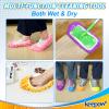 KEEPOW Mop Slippers Shoes Microfiber Floor Cleaning Tool House Mop Socks Shoe Cover Mopping Slippers Shoes Cover Soft Washable Reusable Foot Socks for Women Men Floor Cleaning Tool (5 Pairs) view 3