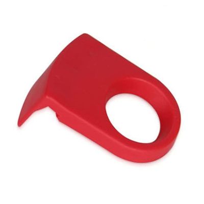 5Pcs Colorful Cocktail Bottle Buckle Bar Accessories Plastic Beer Bottle Holder Cocktail Glass Cup Edge Snap for Birthday Wedding Party(red)