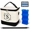 Anverion Cooler Travel Bag with Ice Pack, Cooler Travel Bag with Shoulder Strap view 1