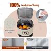 Anverion Cooler Travel Bag with Ice Pack, Cooler Travel Bag with Shoulder Strap view 4