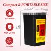 BAMTTOO 3pcs Needle Disposal Boxes Containers Tattoo Disposal Collector Sharps Containers Waste Boxes for Tattoo Supplies and Equipment (Mixed Color) view 2