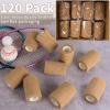120 Pack Skin Self Adhesive Bandage Wrap Bulk 2 Inch x 5 Yards Cohesive Bandage,Vet Wrap Breathable Elastic Self-Adherent Tape for Stretch Athletic Sports Wrist Ankle Dogs Pet Vet Wrap view 2