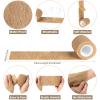 120 Pack Skin Self Adhesive Bandage Wrap Bulk 2 Inch x 5 Yards Cohesive Bandage,Vet Wrap Breathable Elastic Self-Adherent Tape for Stretch Athletic Sports Wrist Ankle Dogs Pet Vet Wrap view 4