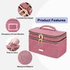 Lexeeco Medicine Storage Bag Pill Bottle Organizer with Portable Small Pouch Travel Medication Bottle Organizer for Emergency Home First Aid Box Kit (Red) view 4