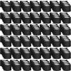 120 Pack Black Self Adhesive Bandage Wrap Bulk 2 Inch x 5 Yards Cohesive Bandage,Vet Wrap Breathable Elastic Self-Adherent Tape for Stretch Athletic Sports Wrist Ankle Dogs Pet Vet Wrap view 1