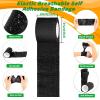 120 Pack Black Self Adhesive Bandage Wrap Bulk 2 Inch x 5 Yards Cohesive Bandage,Vet Wrap Breathable Elastic Self-Adherent Tape for Stretch Athletic Sports Wrist Ankle Dogs Pet Vet Wrap view 4