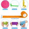 120 Pack Colorful Self Adhesive Bandage Wrap Bulk 2 Inch x 5 Yards Cohesive Bandage,Vet Wrap Breathable Elastic Self-Adherent Tape for Stretch Athletic Sports Wrist Ankle Dogs Pet Vet Wrap view 4
