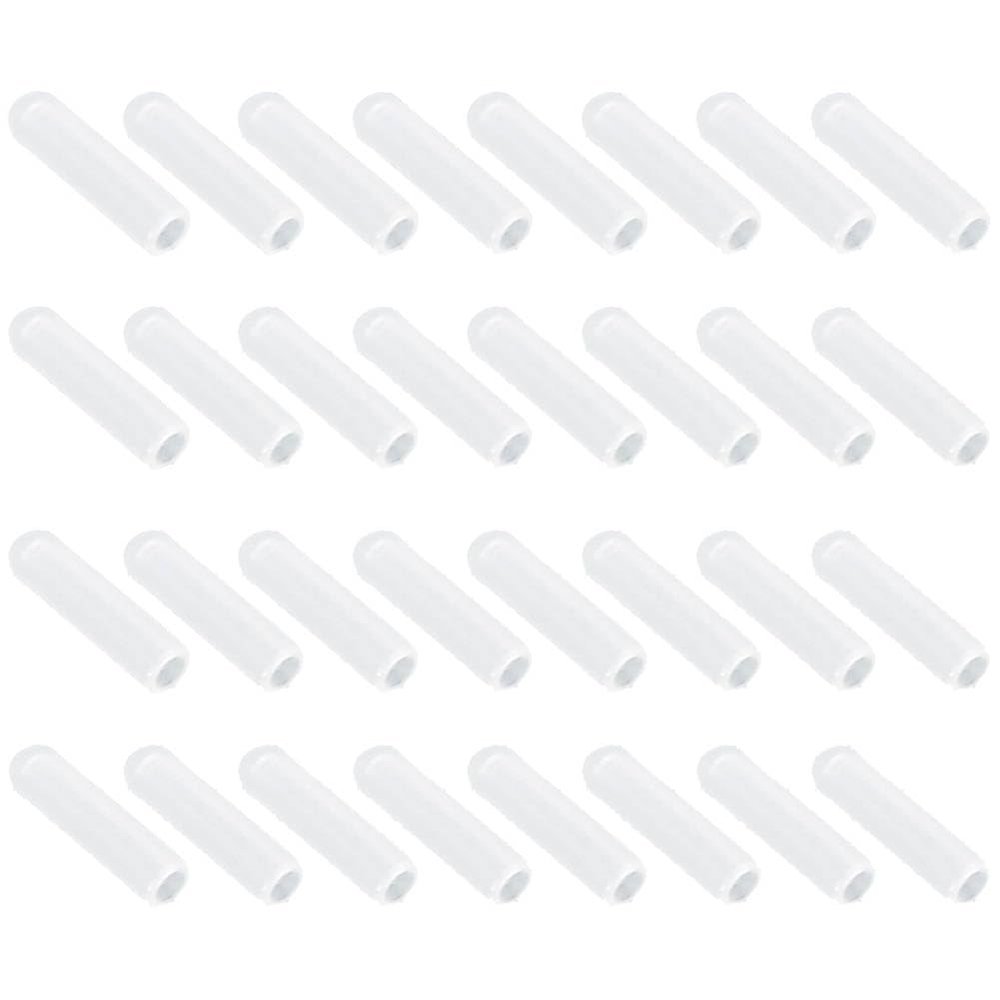 100 Pieces Ear Spoon Tip Ear Cleaner Tip Covers Ear Spoon Cover Ear Wax Removal Tips Ear Wax Picker Spoon Ear Cleaner Spoon Tips Ear Wax Removal Spoon(Clear, 9.5mm)