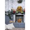 1Pcs 12 Inch Giant Large Pull Bow Big Christmas Metallic Bow,Big Gift Bow for appliances,Bikes,Table Decorations and Party Events (Gold) view 2