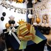 1Pcs 12 Inch Giant Large Pull Bow Big Christmas Metallic Bow,Big Gift Bow for appliances,Bikes,Table Decorations and Party Events (Gold) view 3