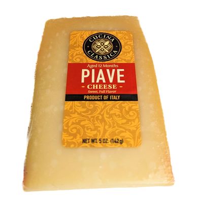 NineLife Basics Red Label Piave Vecchio, Aged 12 Months, 5 oz (Pack of 4)
