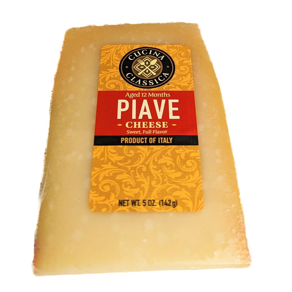 NineLife Basics Red Label Piave Vecchio, Aged 12 Months, 5 oz (Pack of 4)