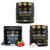 HRDWRK - 100 Servings Keto Electrolytes Powder Hydration Sugar Free - Electrolyte Powder to Boost Endurance & Reduce Fatigue with Electrolytes Supplement (Unflavored Set of 2 & Blue Razz) view 1
