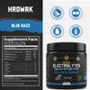 HRDWRK - 100 Servings Keto Electrolytes Powder Hydration Sugar Free - Electrolyte Powder to Boost Endurance & Reduce Fatigue with Electrolytes Supplement (Unflavored Set of 2 & Blue Razz) view 3