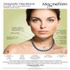 MAGNEHEALTH Magnetic Therapy Necklace, Unisex Hematite Necklace- Abalone Shell, Leather and White Magnetic Hematite Wellness Jewelry Targeting Pressure Points for Health and Style - Size 18 view 2
