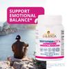 Ana Mara Lajusticia TRYPTOPHANE Plus ASHWAGANDHA Supplement + RHODIOLA & Magnesium 60 TABS, Vegan, Gluten Free, Kosher, Halal, Lactose Free, 600 mg, Support Strees, Relief, Energy and Sleep. view 2