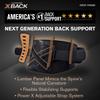 Copper Fit X-Back Brace for Lower Back Pain, Lumbar Support, Herniated Disc, Sciatica, Arthritis  Adjustable, Breathable Design - for Men and Women (Large/XLarge) view 2