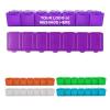 125-Qty Custom 7 Day Pill Containers - Bulk Promotional Pill Boxes with Your Printed Logo or Copy view 1