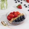 EcoQuality 16oz Clear Round Plastic Bowls - Disposable Plastic Soup Bowls, Heavy Duty Salad Bowls, Reusable Soup Bowl, Baby Showers, Weddings, Birthday Party, BPA Free (60) view 3