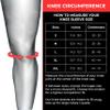7mm Compression Knee Sleeves for Weightlifting Support, Powerlifting Strength, Heavy Squats, Cross Training, Gym Fitness, Sports  Strong Thick Neoprene Knee Braces for Men & Women (2 Pack, Medium) view 2