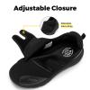 FitVille Diabetic Shoes for Men Extra Wide Width Orthopedic Slip-on Shoes Adjustable Closure Walking Sneakers with Arch Support Cushioning Therapeutic for Swollen Feet view 3