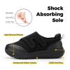 FitVille Diabetic Shoes for Men Extra Wide Width Orthopedic Slip-on Shoes Adjustable Closure Walking Sneakers with Arch Support Cushioning Therapeutic for Swollen Feet view 4