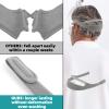2 Pack Headgear Replacement Compatible with Airfit N30i/P30i, Adjustable CPAP Mask Strap for N30i and P30i CPAP Nasal Mask Replace Part, CPAP Accessories Supplies view 4