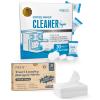 Poesie Laundry Detergent Sheets Fresh Linen Scent 40 Sheets, 30 Count Coffee Machine Cleaning Tablets Cleaner Descaler for Coffee Maker view 1