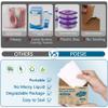 Poesie Laundry Detergent Sheets Fresh Linen Scent 40 Sheets, 30 Count Coffee Machine Cleaning Tablets Cleaner Descaler for Coffee Maker view 3