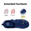 FitVille Diabetic Shoes for Men Extra Wide Width Orthopedic Slip-on Shoes Adjustable Closure Walking Sneakers with Arch Support Cushioning Therapeutic for Swollen Feet view 2