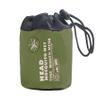 NineLife Basics Head Net Mesh Storage Bag for Outdoors,Wearable Head Net Face Mesh Protecting Net (Green) view 1