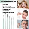Pleteffect Ear Cleaner - Earwax Removal Kit, Ear Cleaner Earwax Removal Tool, 6 Pcs Ear Cleaner Set with Portable PU Leather Case, 2024 The Most Professional Ear Cleaning Master (Pink) view 3